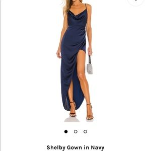 NBD Shelby Gown Navy